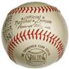 Image 3 : 1961 Pepper Martin Single Signed "Stat" Baseball
