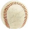 Image 1 : 1970's Thurman Munson Single Signed Baseball. Th