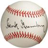 Image 1 : 1980's Hank Greenberg Single Signed Baseball. "
