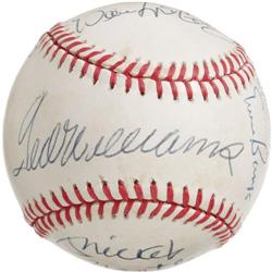 500 Home Run Club Signed Baseball. With today's