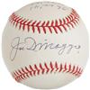 Image 1 : 1990's Joe DiMaggio Single Signed "Statistics" B