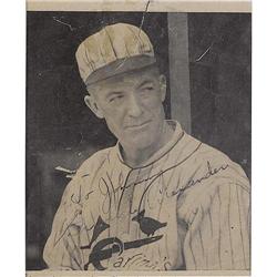 1920's Grover Cleveland Alexander Signed Magazin