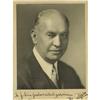 Image 1 : Circa 1930 Bill Klem Signed Photograph. Masterf