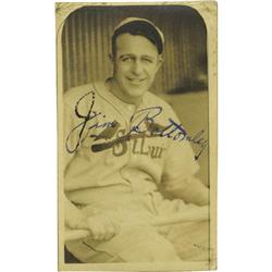 Early 1930's Jim Bottomley Signed Burke Photogra