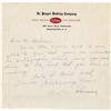 Image 1 : 1930's Walter Johnson Handwritten Signed Letter.