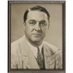 1930's Branch Rickey Signed Photograph. While R