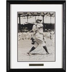 1930's Babe Ruth Signed Photograph by George Bur