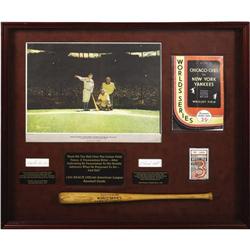 1932 Babe Ruth "Called Shot" Signed Display. Fo