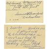 1930's-50's Hall of Famers & Stars Signed Govern