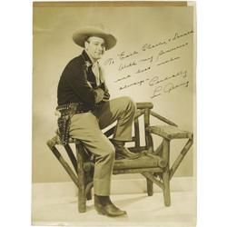 1938 Lou Gehrig Signed Photograph to Earle Combs