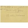Image 1 : 1938 Walter Johnson Signed Government Postcard.