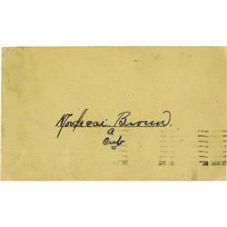 Baseball 0 Autographed Post Card Authenticated