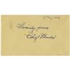 Image 1 : 1944 Chief Bender Signed Government Postcard. T