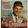 Image 1 : 1947 Stan Musial Chesterfield Cigarettes Adverti