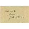 Image 1 : 1949 Jackie Robinson Signed Government Postcard.