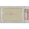 Image 1 : 1950's Tris Speaker Signed Index Card. The grea