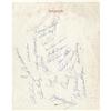 Image 1 : 1959 Hall of Famers Multi-Signed Banquet Program