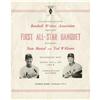 Image 2 : 1959 Hall of Famers Multi-Signed Banquet Program