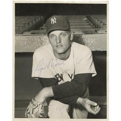 1960's Roger Maris Vintage Signed Photograph. M