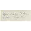 Image 3 : 1963 Dickie Kerr's Last Autograph? This pint-si