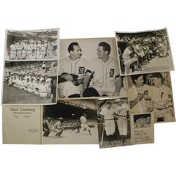 Hank Greenberg Personal Archive with Signed Phot