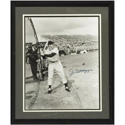 Joe DiMaggio Signed Large Photograph. Another r