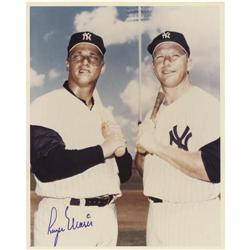 1980's Roger Maris Signed Photograph. Classic i