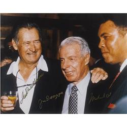 Ted Williams, Joe DiMaggio & Muhammad Ali Signed