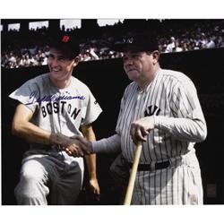 1980's Ted Williams Signed Large Photograph. Th