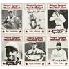 Image 1 : 1980's Negro League Stars Signed Trading Cards L