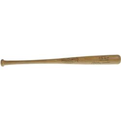 Mickey Mantle Signed Vintage Bat. While basebal