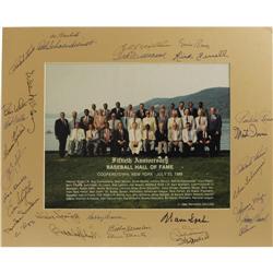 1989 Hall of Fame Induction Ceremonies Multi-Sig