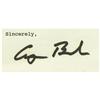 Image 2 : 1991 George H.W. Bush Signed Letter re: First Pi