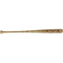 Negro League Players Multi-Signed Bat. With eac