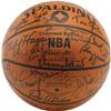 Image 3 : 1980's-90's Hall of Famers Multi-Signed Basketba