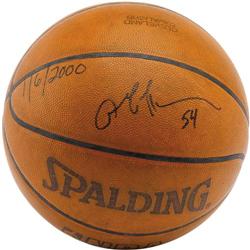 2000 Allen Iverson Fifty-Four Point Game Used Ba