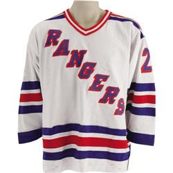 Early 1990's Mike Gartner Game Worn Jersey. Out