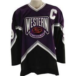 1994 Wayne Gretzky All-Star Game Worn Jersey. E