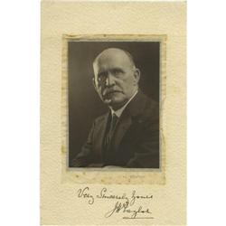 1940's John Henry Taylor Signed Photograph. One