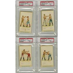 1893 N266 P. Lorillard Boxing Cards Group Lot of