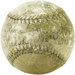 1912 Frank "Home Run" Baker Home Run Baseball fr