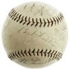 Image 1 : 1926 World Series Game Four Used Baseball Signed