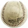 Image 5 : 1926 World Series Game Four Used Baseball Signed