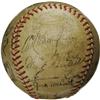 Image 5 : 1937 Carl Hubbell Game Used "Win" Baseball Signe