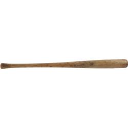 1934-37 Rip Collins Game Used Bat. Ancient weap
