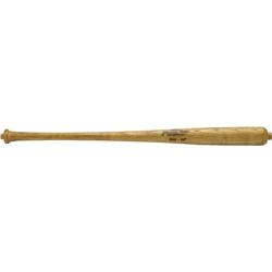 1946 Jimmie Foxx Lathe Bat. Assigned a perfect