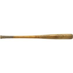 1946-47 Johnny Mize Game Used Bat. Weighty war