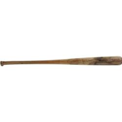 1947 Stan Musial Game Used Bat. Used during a y