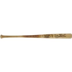 1984-85 George Brett Game Used Bat. This natural