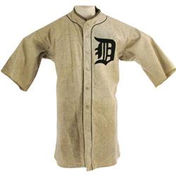 1922 Bert Cole Game Worn Detroit Tigers Uniform.